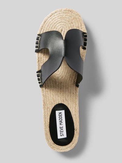 Peek & Cloppenburg Steve MaddenSlides In Flecht-Optik Modell 'CHEER UP' In Black