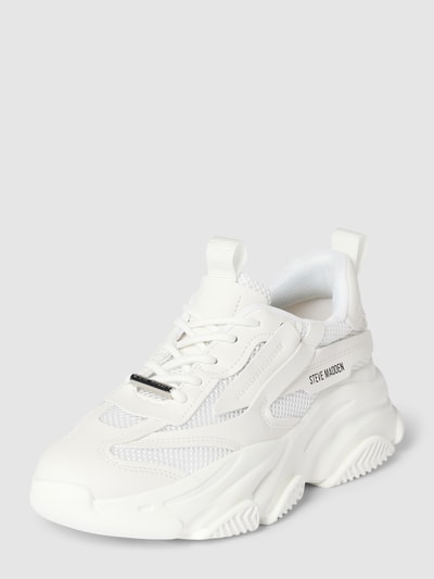 Peek & Cloppenburg Steve MaddenSneaker mit Label-Print Modell 'POSESSION' in weiss