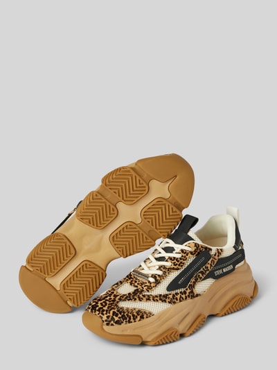 Peek & Cloppenburg Steve MaddenSneaker Mit Schnürung Und Label-Detail Modell 'POSSESSION' In Mittelbraun