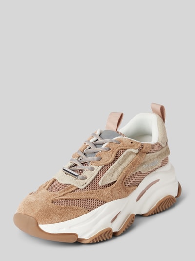 Peek & Cloppenburg Steve MaddenSneaker mit Schnürung und Label-Detail Modell 'POSSESSION' in hellbraun