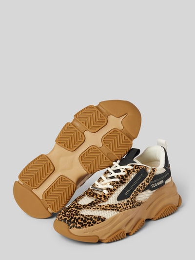 Peek & Cloppenburg Steve MaddenSneaker Mit Schnürverschluss Modell 'POSSESSION' In Mittelbraun