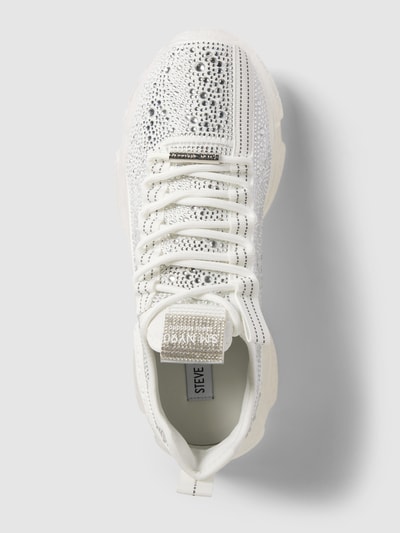Peek & Cloppenburg Steve MaddenSneaker Mit Ziersteinbesatz Modell 'MAXIMA-R' In Offwhite