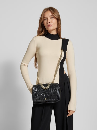 Peek & Cloppenburg Steve MaddenUmhängetasche mit Strukturmuster in black