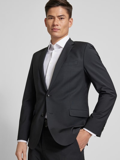 Peek & Cloppenburg Strellson2-Knopf-Sakko Mit Reverskragen Modell 'ALLEN' In Black