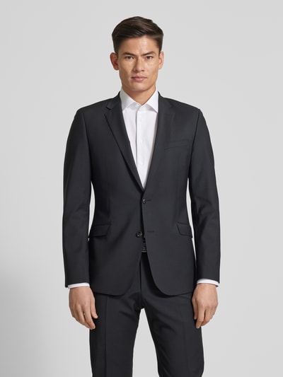 Peek & Cloppenburg Strellson2-Knopf-Sakko Mit Reverskragen Modell 'ALLEN' In Black