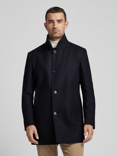 Peek & Cloppenburg StrellsonMantel Mit Kaschmiranteil Modell 'Finchley 2.0' In Marine