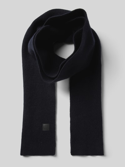 Peek & Cloppenburg StrellsonSchal Mit Label-Patch Modell 'Loras' In Anthrazit