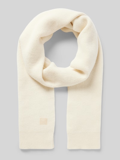Peek & Cloppenburg StrellsonSchal mit Label-Patch Modell 'Loras' in beige