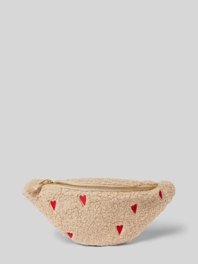 Peek & Cloppenburg STUDIO NOOSBauchtasche aus Teddyfell in sand