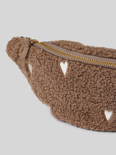 Peek & Cloppenburg STUDIO NOOSBauchtasche Mit Teddyfell In Taupe