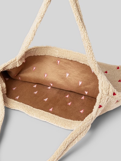 Peek & Cloppenburg STUDIO NOOSHandtasche Aus Teddyfell In Sand