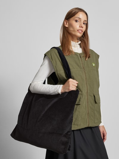 Peek & Cloppenburg STUDIO NOOSHandtasche in Ripp-Optik in black