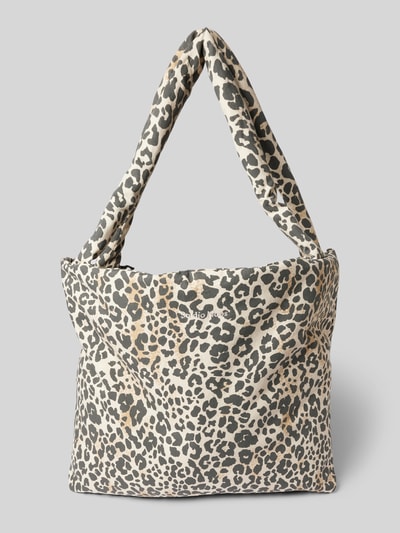 Peek & Cloppenburg STUDIO NOOSHandtasche Mit Label-Stitching In Sand