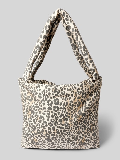 Peek & Cloppenburg STUDIO NOOSHandtasche Mit Label-Stitching In Sand