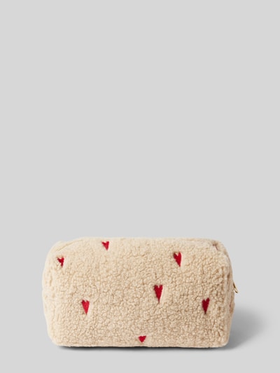 Peek & Cloppenburg STUDIO NOOSKosmetiktasche In Teddyfell-Optik In Sand