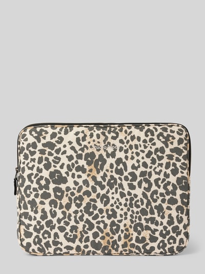 Peek & Cloppenburg STUDIO NOOSLaptoptasche mit Label-Stitching in sand