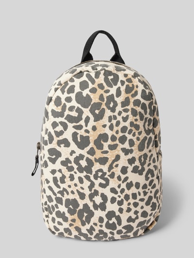 Peek & Cloppenburg STUDIO NOOSRucksack Mit Animal-Print In Sand
