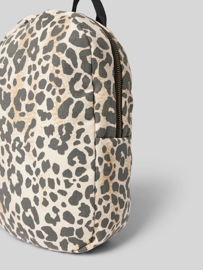 Peek & Cloppenburg STUDIO NOOSRucksack Mit Animal-Print In Sand