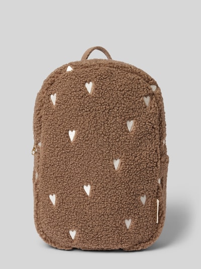 Peek & Cloppenburg STUDIO NOOSRucksack mit Label-Detail in taupe