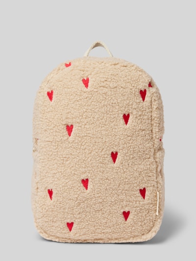 Peek & Cloppenburg STUDIO NOOSRucksack mit Label-Detail Modell 'Ecru' in sand