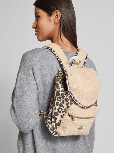 Peek & Cloppenburg STUDIO NOOSRucksack mit Label-Patch in sand
