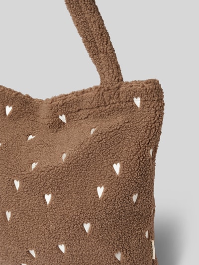 Peek & Cloppenburg STUDIO NOOSShopper Aus Teddyfell In Taupe