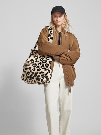 Peek & Cloppenburg STUDIO NOOSTote Bag aus Teddyfell in sand