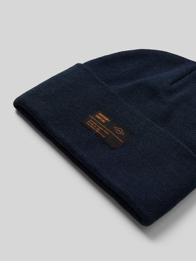 Peek & Cloppenburg SuperdryBeanie Mit Label-Patch Modell 'WORKWEAR' In Marine