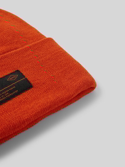Peek & Cloppenburg SuperdryBeanie Mit Label-Patch Modell 'WORKWEAR' In Orange