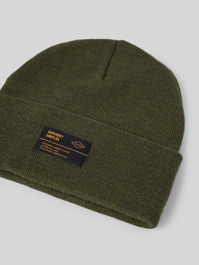 Peek & Cloppenburg SuperdryBeanie Mit Label-Patch Modell 'WORKWEAR' In Oliv