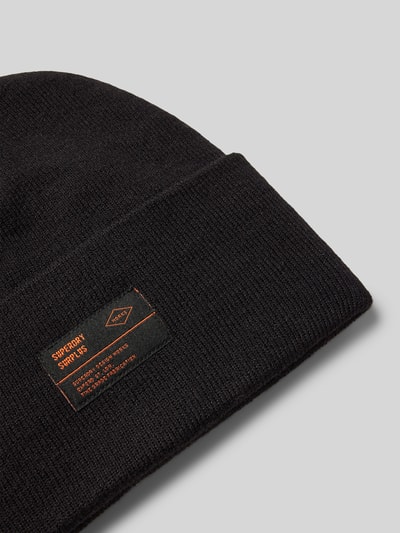 Peek & Cloppenburg SuperdryBeanie Mit Label-Patch Modell 'WORKWEAR' In Black