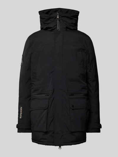 Peek & Cloppenburg SuperdryParka Mit Stehkragen In Black