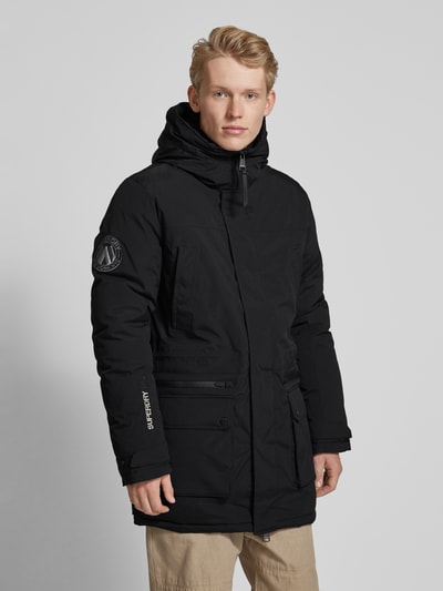 Peek & Cloppenburg SuperdryParka Mit Stehkragen In Black