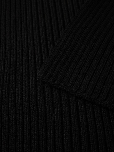 Peek & Cloppenburg SuperdrySchal Aus Woll-Mix Mit Label-Detail In Black