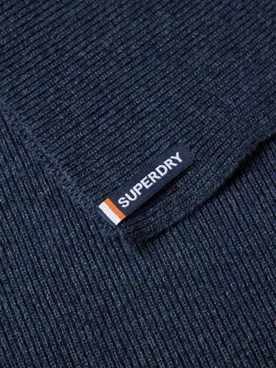 Peek & Cloppenburg SuperdrySchal Mit Label-Patch In Marine