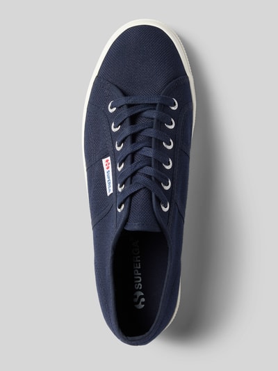 Peek & Cloppenburg SupergaLow Top Sneaker In Unifarbenem Design Mit Label-Detail In Marine