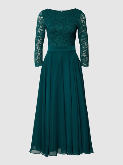 Peek & Cloppenburg SwingCocktailkleid Aus Häkelspitze In Dunkelgruen