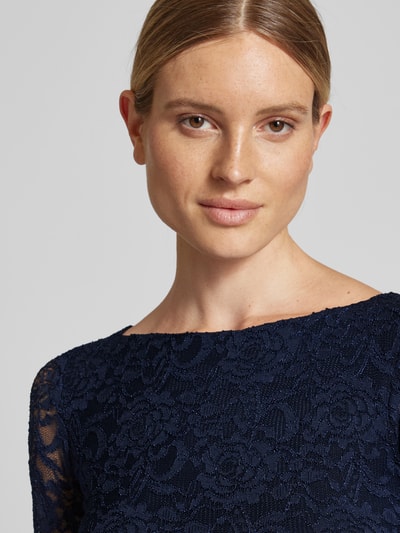Peek & Cloppenburg SwingCocktailkleid Aus Häkelspitze In Marine