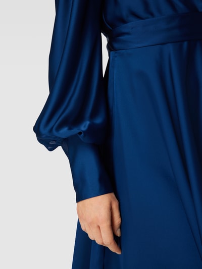 Peek & Cloppenburg SwingCocktailkleid In Wickel-Optik In Blau
