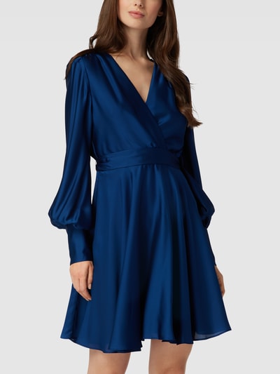 Peek & Cloppenburg SwingCocktailkleid In Wickel-Optik In Blau
