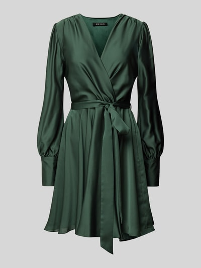 Peek & Cloppenburg SwingCocktailkleid In Wickel-Optik In Dunkelgruen