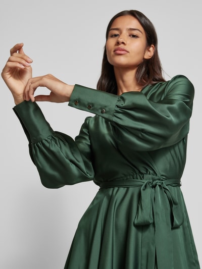 Peek & Cloppenburg SwingCocktailkleid In Wickel-Optik In Dunkelgruen