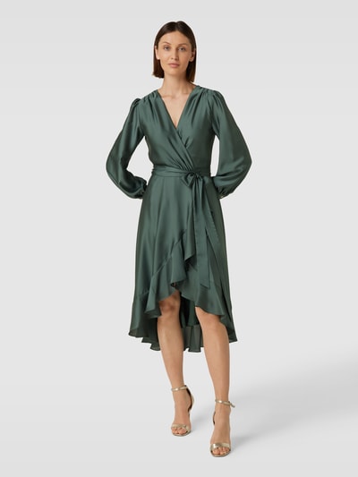 Peek & Cloppenburg SwingCocktailkleid Mit Bindegürtel In Gruen