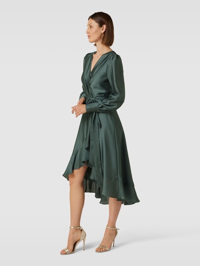 Peek & Cloppenburg SwingCocktailkleid mit Bindegürtel in gruen
