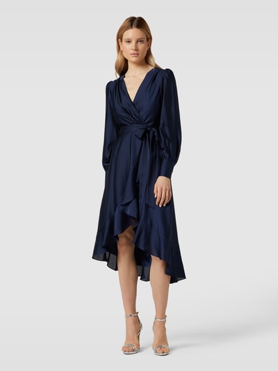 Peek & Cloppenburg SwingCocktailkleid Mit Bindegürtel In Marine