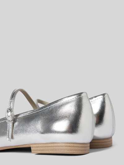 Peek & Cloppenburg TamarisBallerinas Im Metallic-Look In Silber