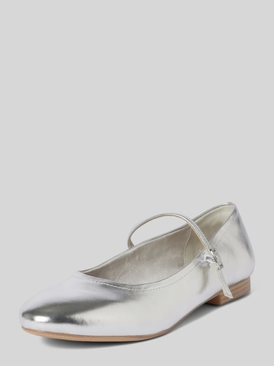 Peek & Cloppenburg TamarisBallerinas im Metallic-Look in silber