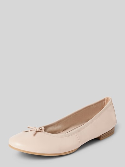 Peek & Cloppenburg TamarisBallerinas in unifarbenem Design in rosa
