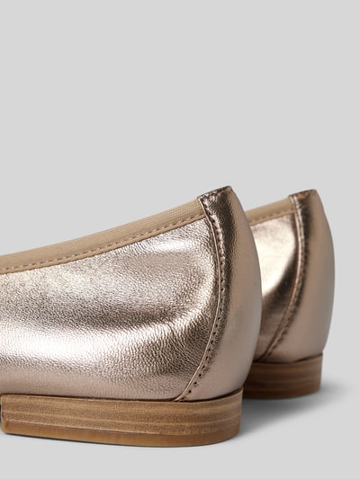 Peek & Cloppenburg TamarisBallerinas In Unifarbenem Design In Rose Gold