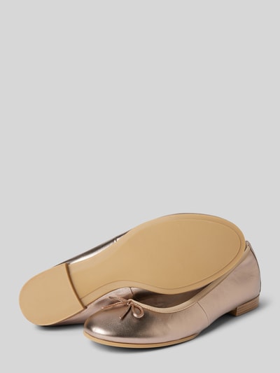 Peek & Cloppenburg TamarisBallerinas In Unifarbenem Design In Rose Gold